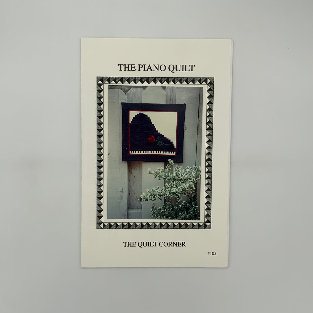 The Piano Quilt - The Quilt Corner - Vintage Uncut Quilt Pattern