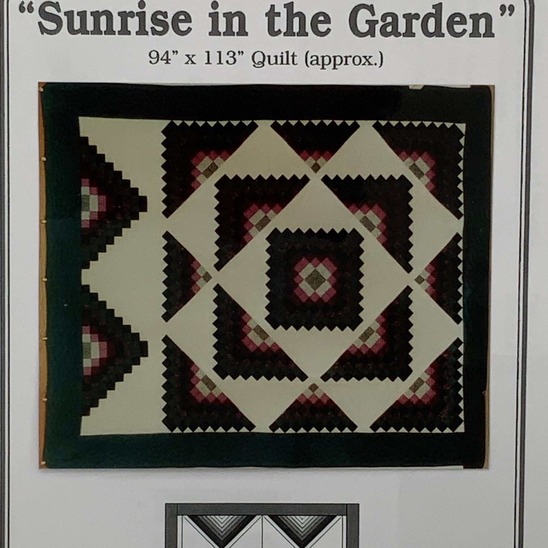 Sunrise In The Garden By Esther Quilt Pattern
