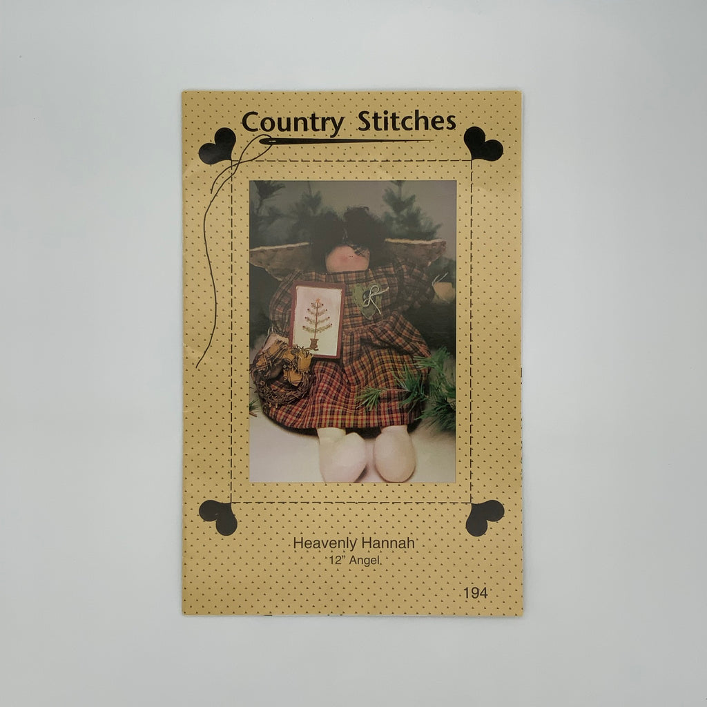 Heavenly Hannah - Angel Doll - Country Stitches - Uncut Craft Pattern