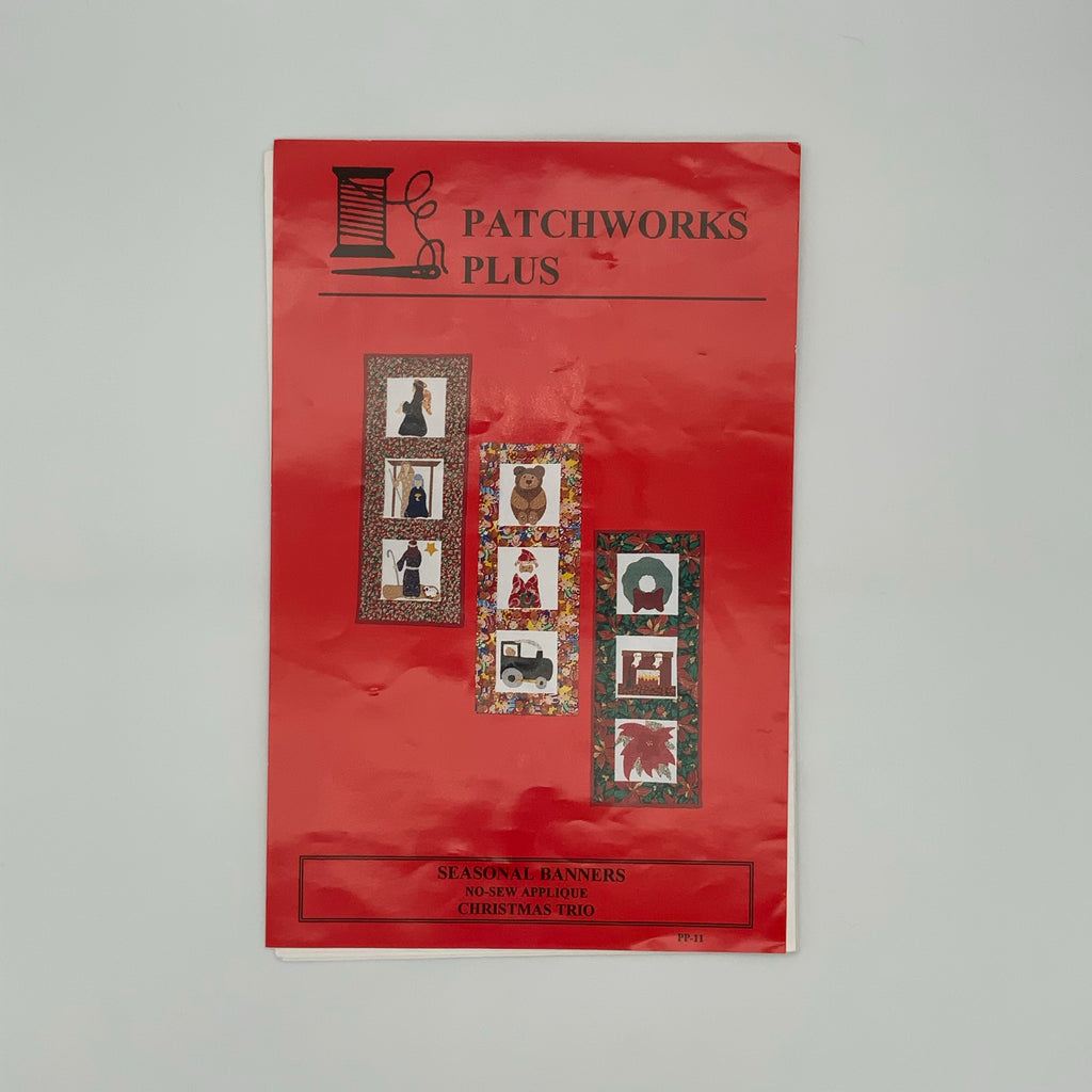 Christmas Trio - Patchworks Plus - Vintage Uncut Applique Pattern