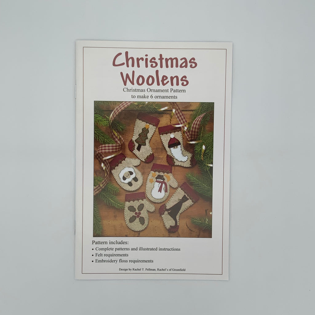 Christmas Woolens - Rachel's of Greenfield - Uncut Craft Pattern