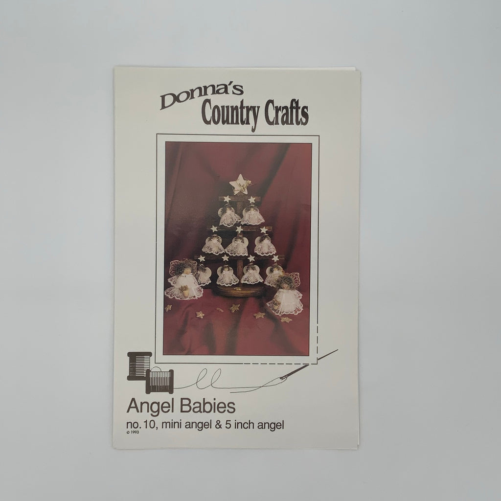 Angel Babies - Donna's Country Crafts - Vintage Uncut Craft Pattern