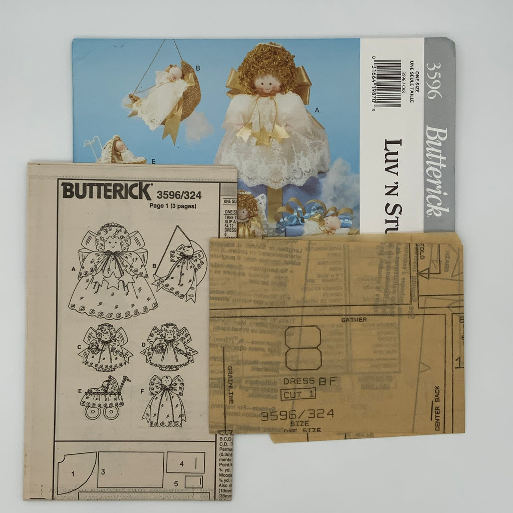 Butterick 3596 (1994) Angels - Vintage Uncut Craft Pattern