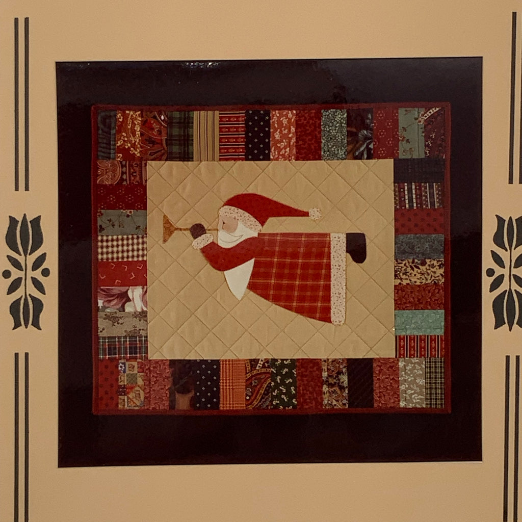 Flying Santa - Katrinka Designs - Vintage Uncut Quilt Pattern