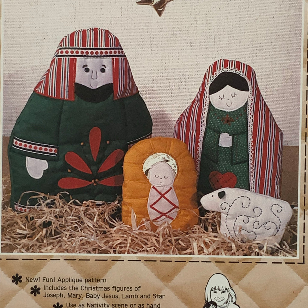 Christmas Nativity - Patch Press - Vintage Uncut Craft Pattern
