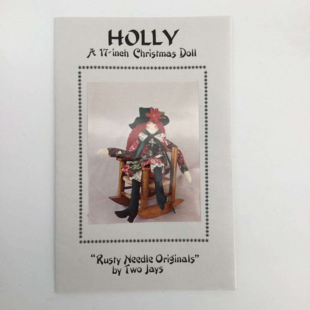 Holly 17" Doll - Rusty Needles Originals - Vintage Uncut Doll Pattern