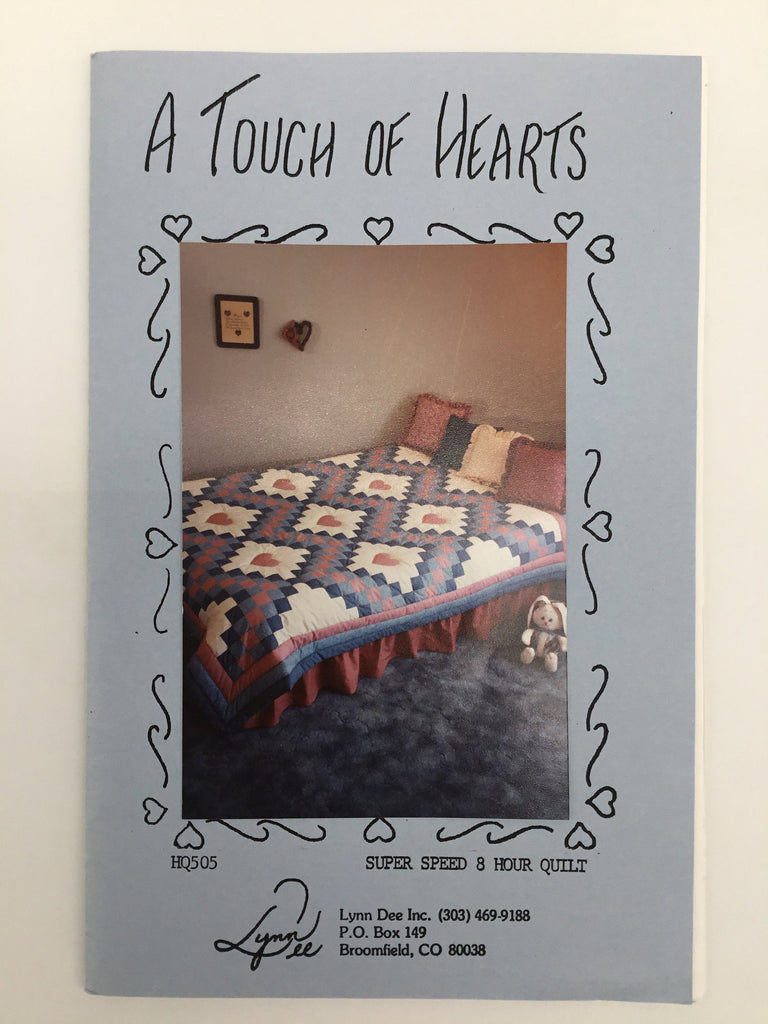 A Touch of Hearts - Lynn Dee #HQ505 - Vintage Uncut Quilt Pattern