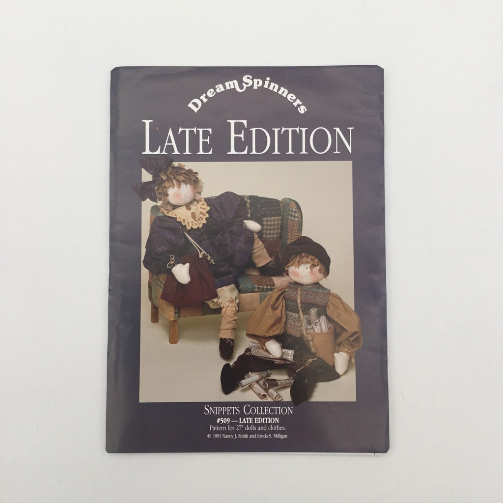 Late Edition - Dream Spinners #509 - Snippets Collection - Vintage Uncut Doll Pattern