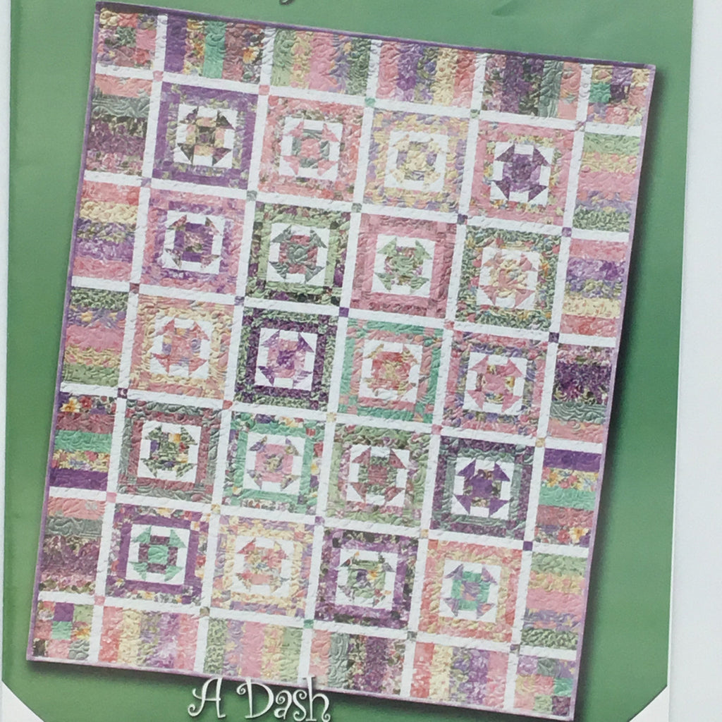 A Dash to the Finish - Debbie's Creative Moments - Uncut Quilt Pattern