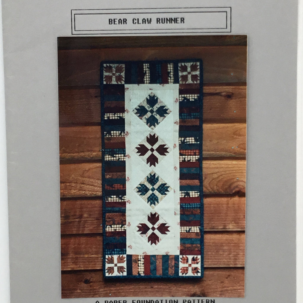 Bear Claw Runner - MK Designs #970 - Vintage Uncut Quilt Pattern