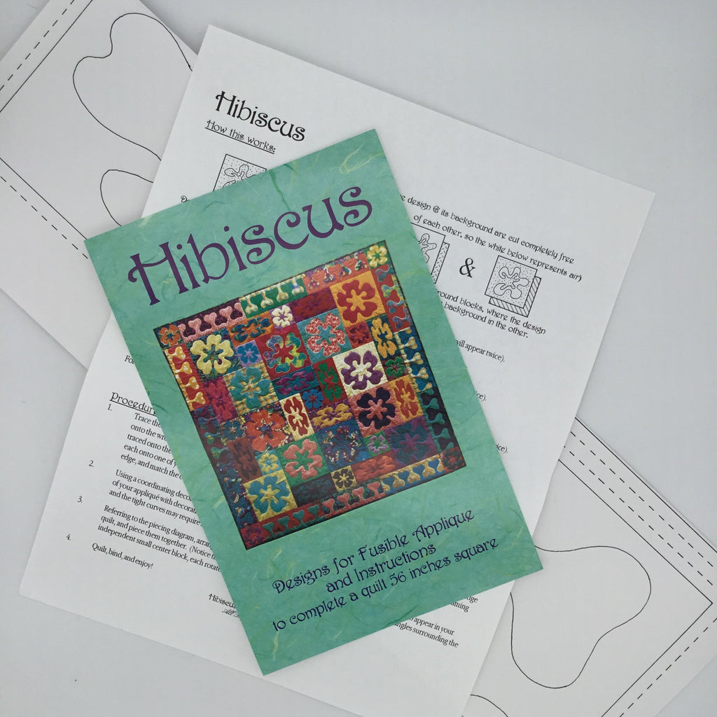 Hibiscus - Karen Stone - Vintage Uncut Quilt Pattern
