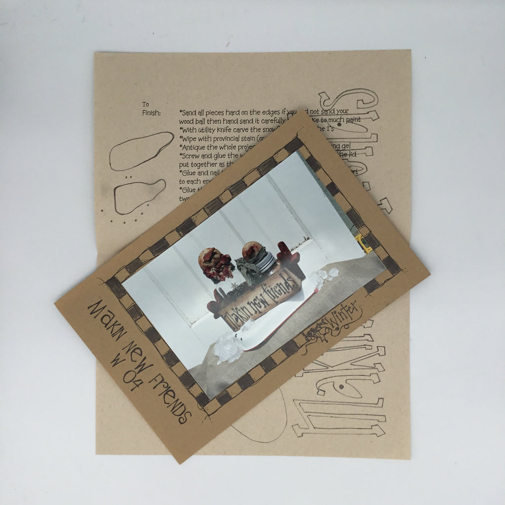 Makin New Friends - Tammy and Terrie - Craft Pattern