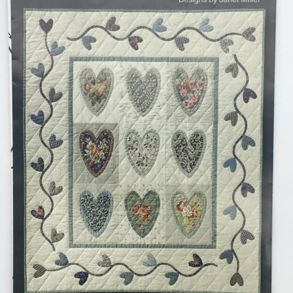 Layered Hearts - The City Stitcher #30 - Uncut Quilt Pattern