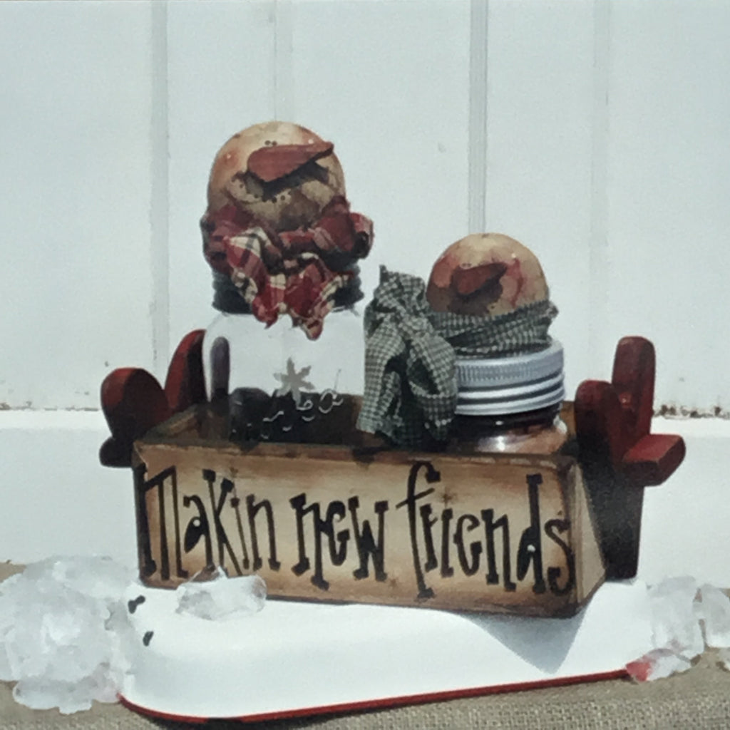 Makin New Friends - Tammy and Terrie - Craft Pattern