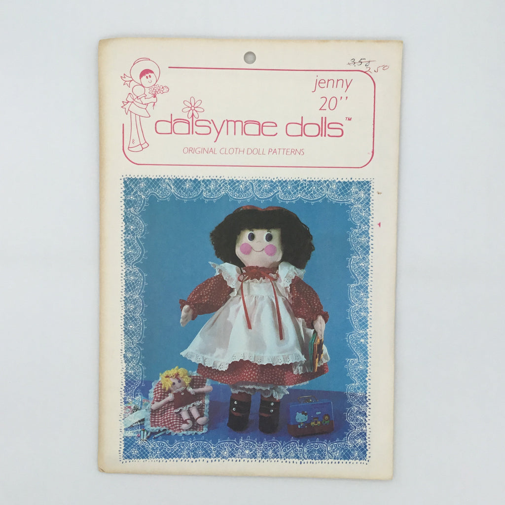 Jenny - Daisymae Dolls - Vintage Uncut Doll Pattern