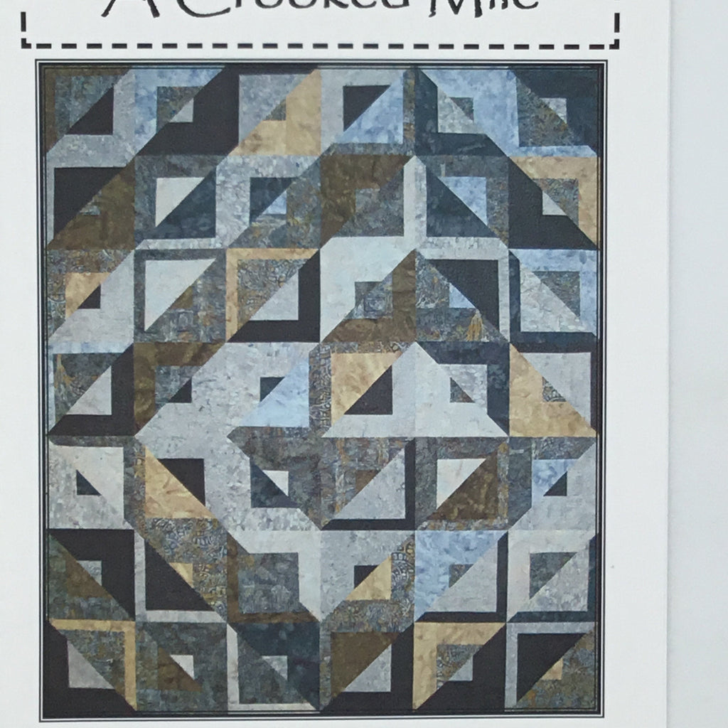 Crooked Mile - A Quilter's Dream - Uncut Quilt Pattern