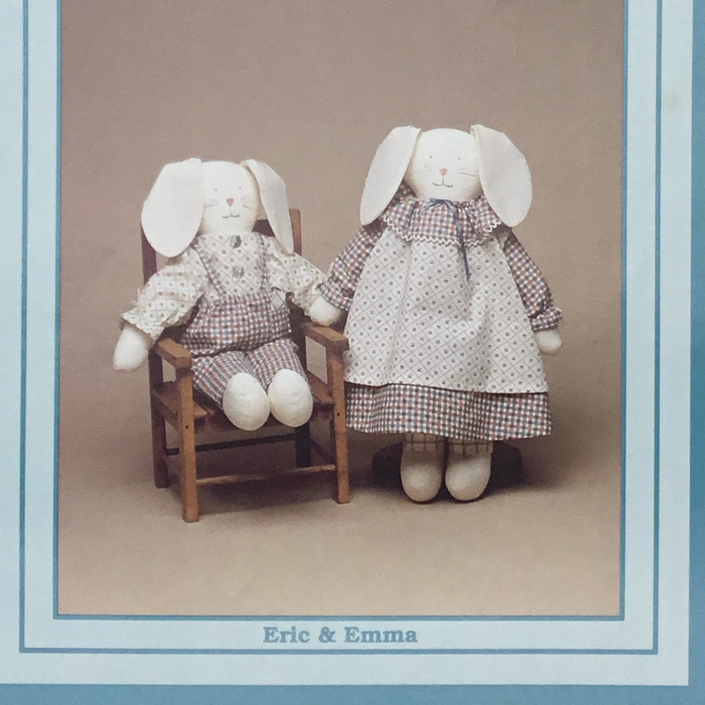 Eric & Emma - The Cornell Collection - Uncut Stuffed Animal Pattern