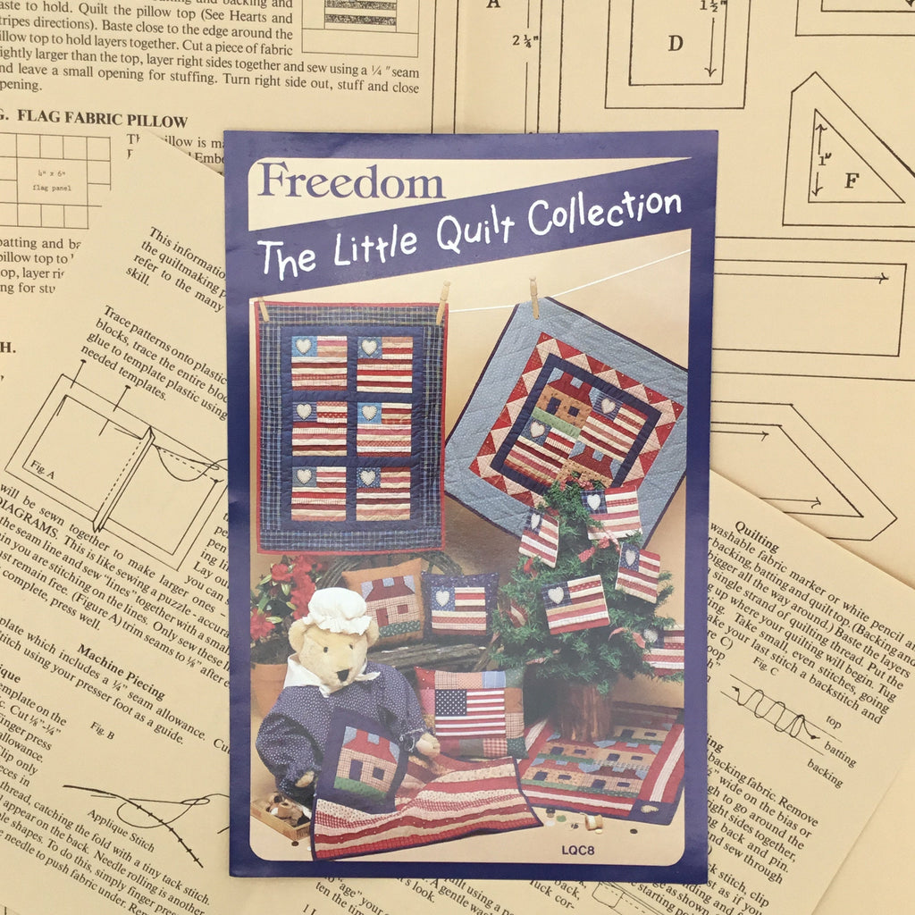 Freedom - The Little Quilt Collection - Uncut Quilt Pattern