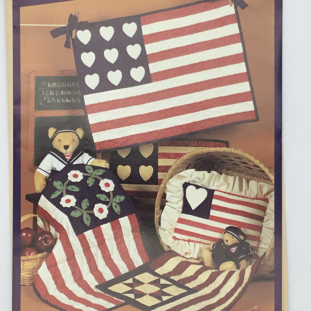 Flags - The Little Quilt Collection - Vintage Uncut Quilt Pattern