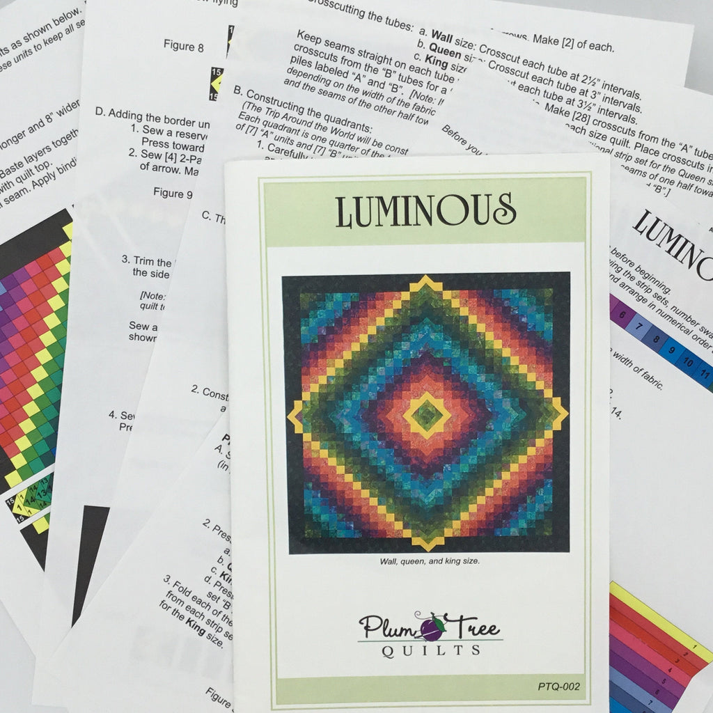 Luminous - Plum Tree Quilts - Uncut Quilt Pattern