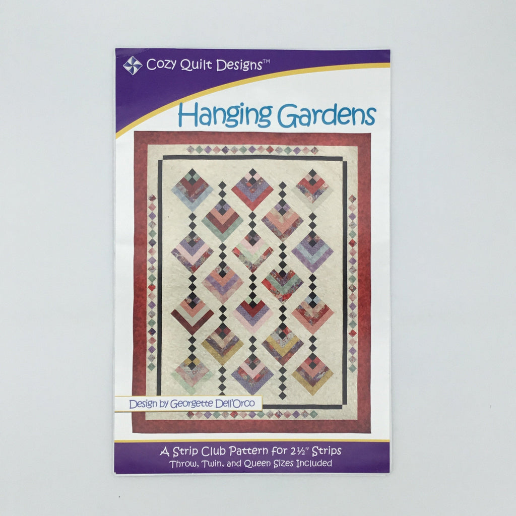 Hanging Gardens - Cozy Quilt Designs - Uncut Quilt Pattern