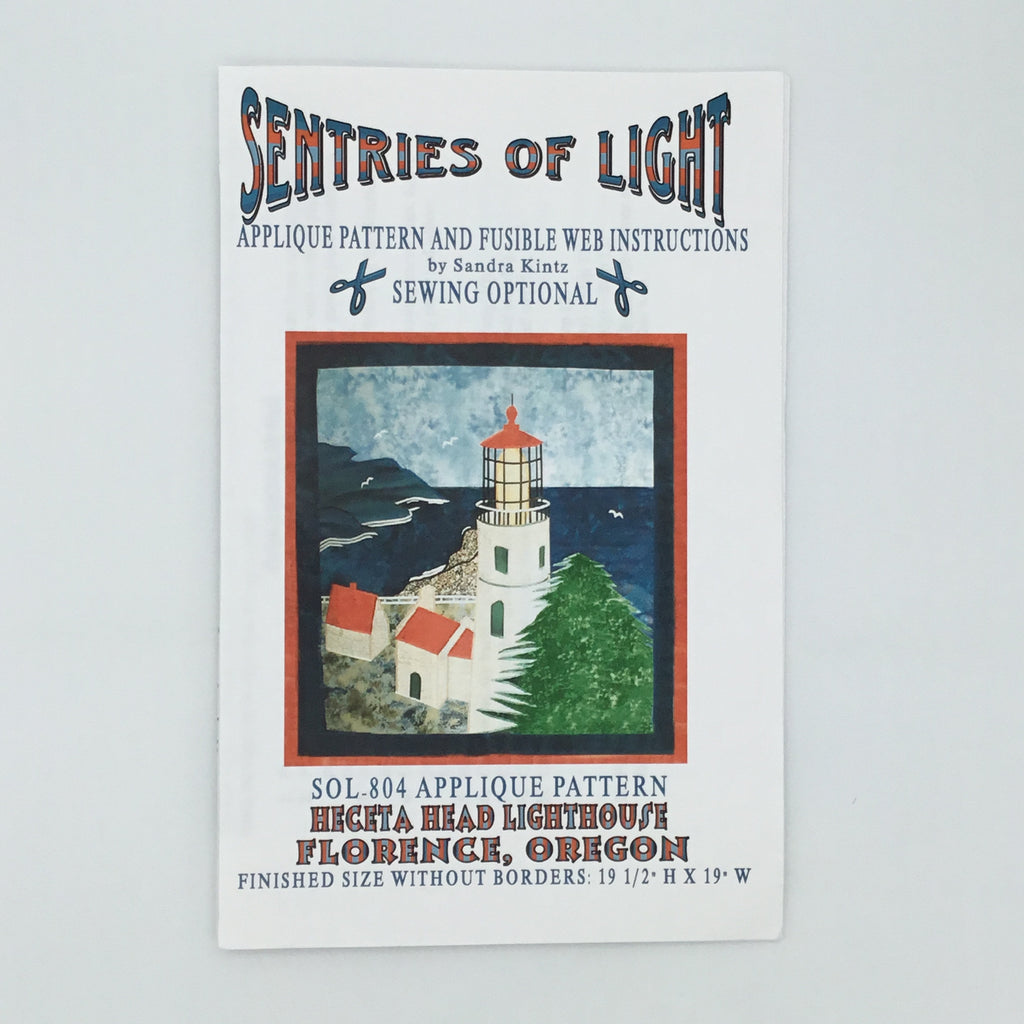 Heceta Head Lighthouse - Florence, Oregon - Sentries of Light - Uncut Quilt Pattern