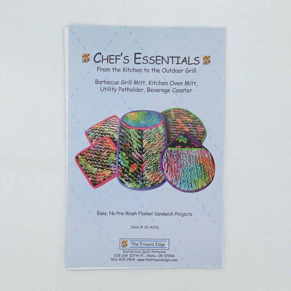 Chef's Essentials - The Frayed Edge - Uncut Sewing Pattern