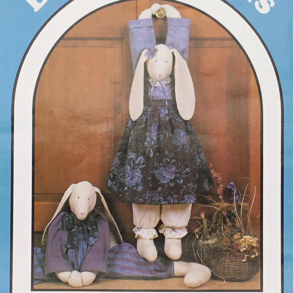 Grand Rabbits - Dream Spinners - Vintage Uncut Stuffed Animal Pattern