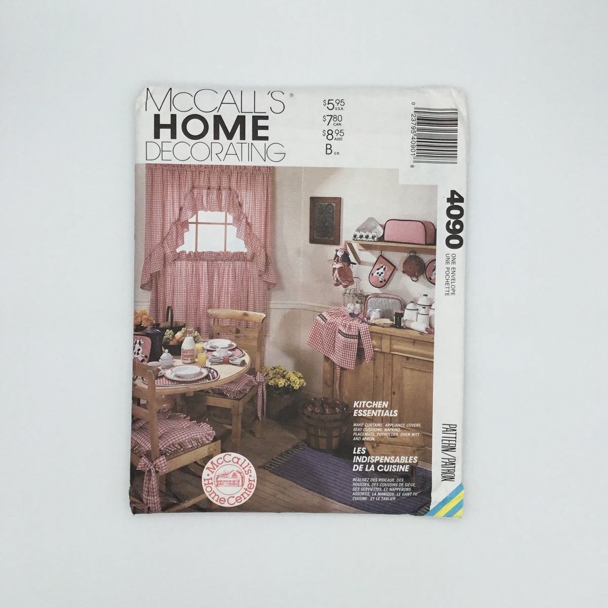 McCall's 4090 Kitchen Essentials - Vintage Uncut Sewing Pattern ...