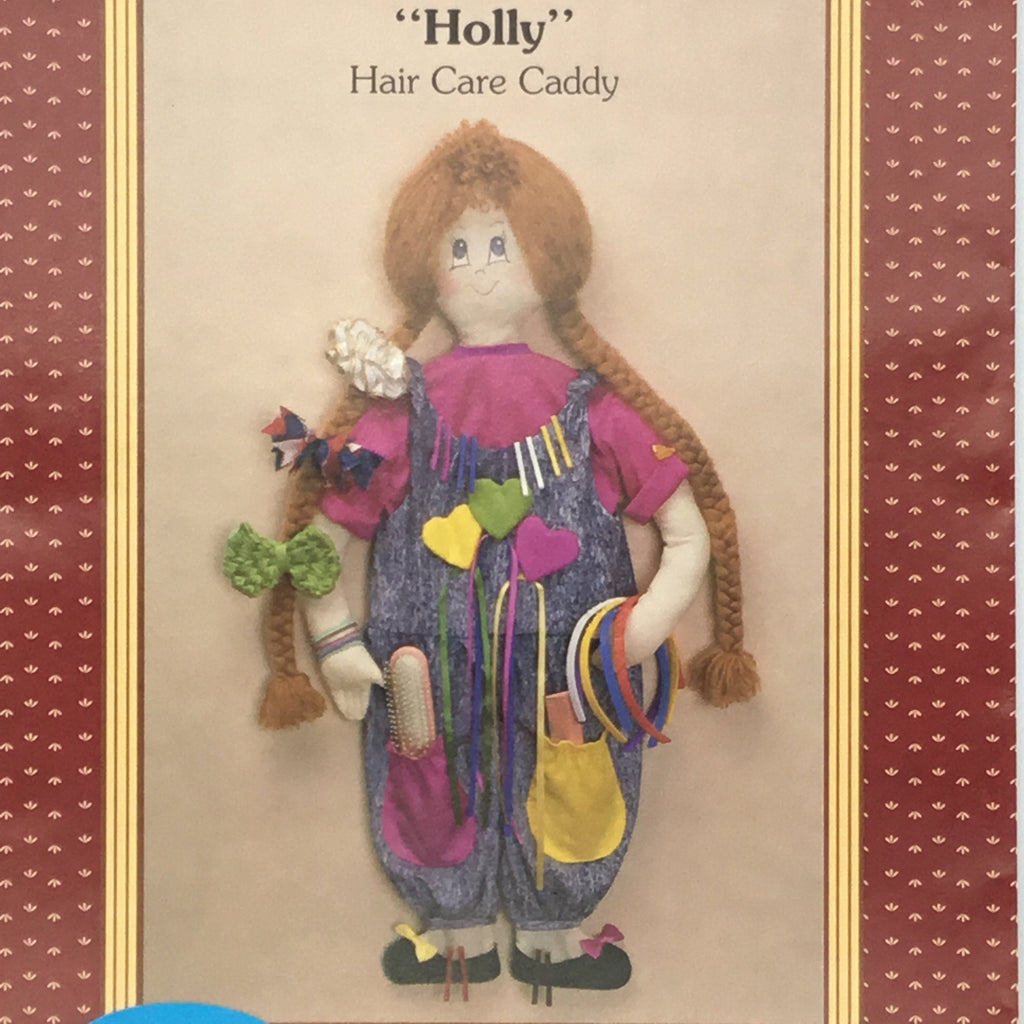 Holly Hair Care Caddy - Kids at Heart - Vintage Uncut Craft Pattern