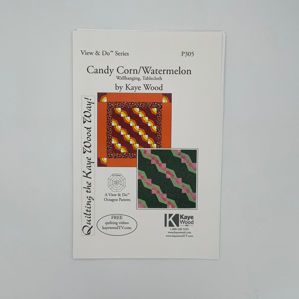 Candy Corn and Watermelon - Kaye Wood - Uncut Quilt Pattern