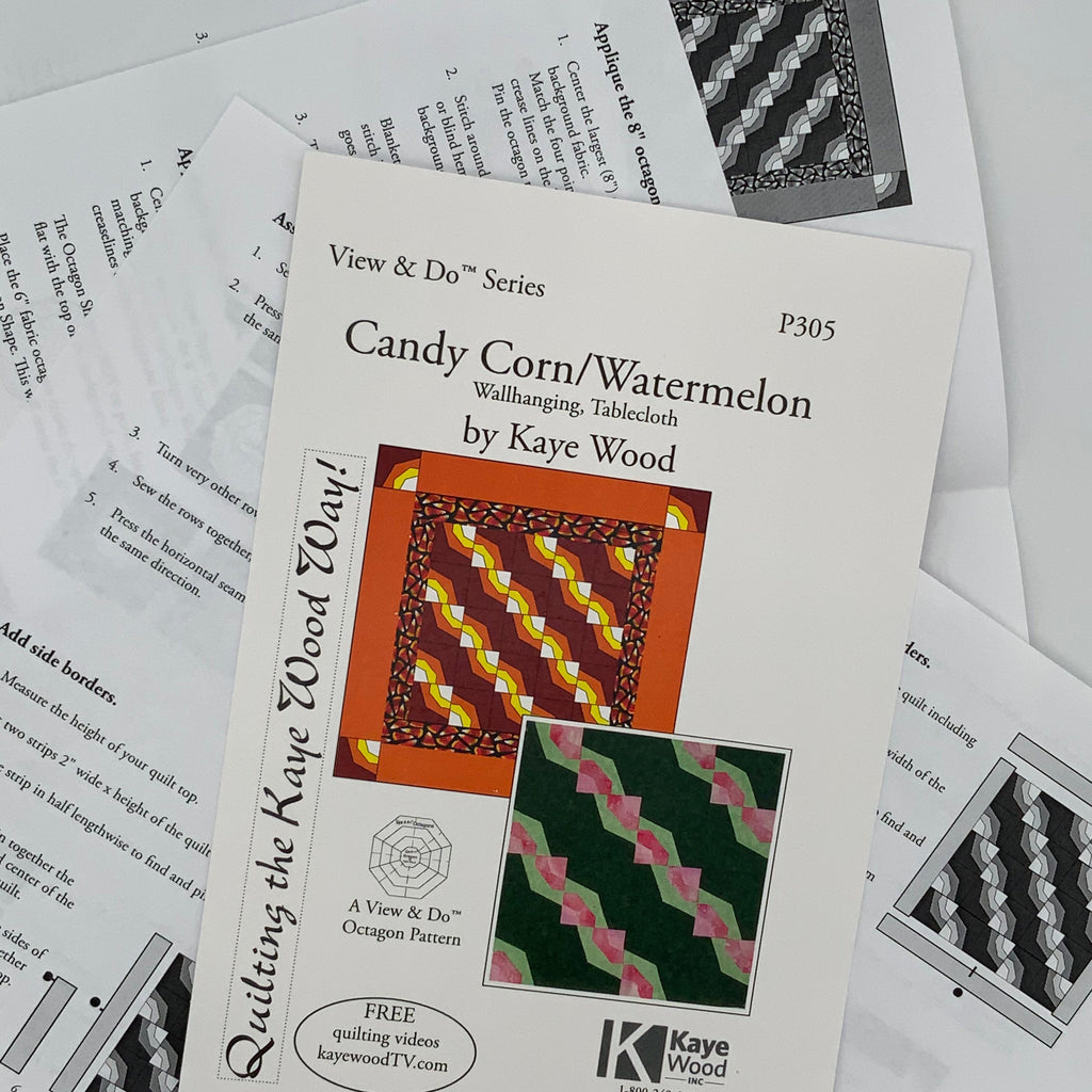 Candy Corn and Watermelon - Kaye Wood - Uncut Quilt Pattern
